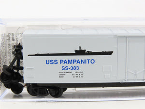 N Micro-Trains MTL 03800403 Navy Series #3 USS Pampanito 50' Box Car #SS-383