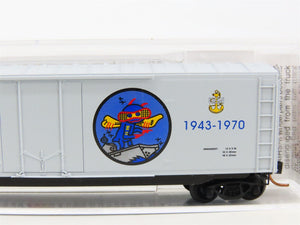 N Scale Micro-Trains MTL 03800402 Navy Series #2 USS Hornet 50' Box Car #CV-12