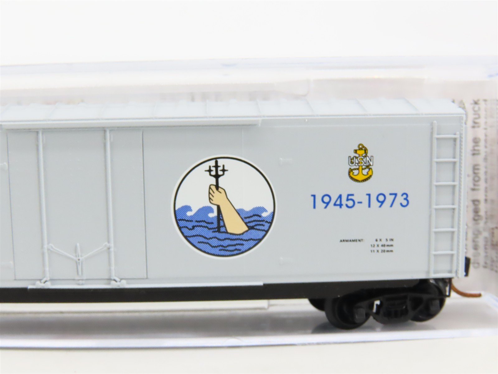 N Micro-Trains MTL 03800404 Navy Series #4 USS J.P. Kennedy, Jr. Box Car #DD-850