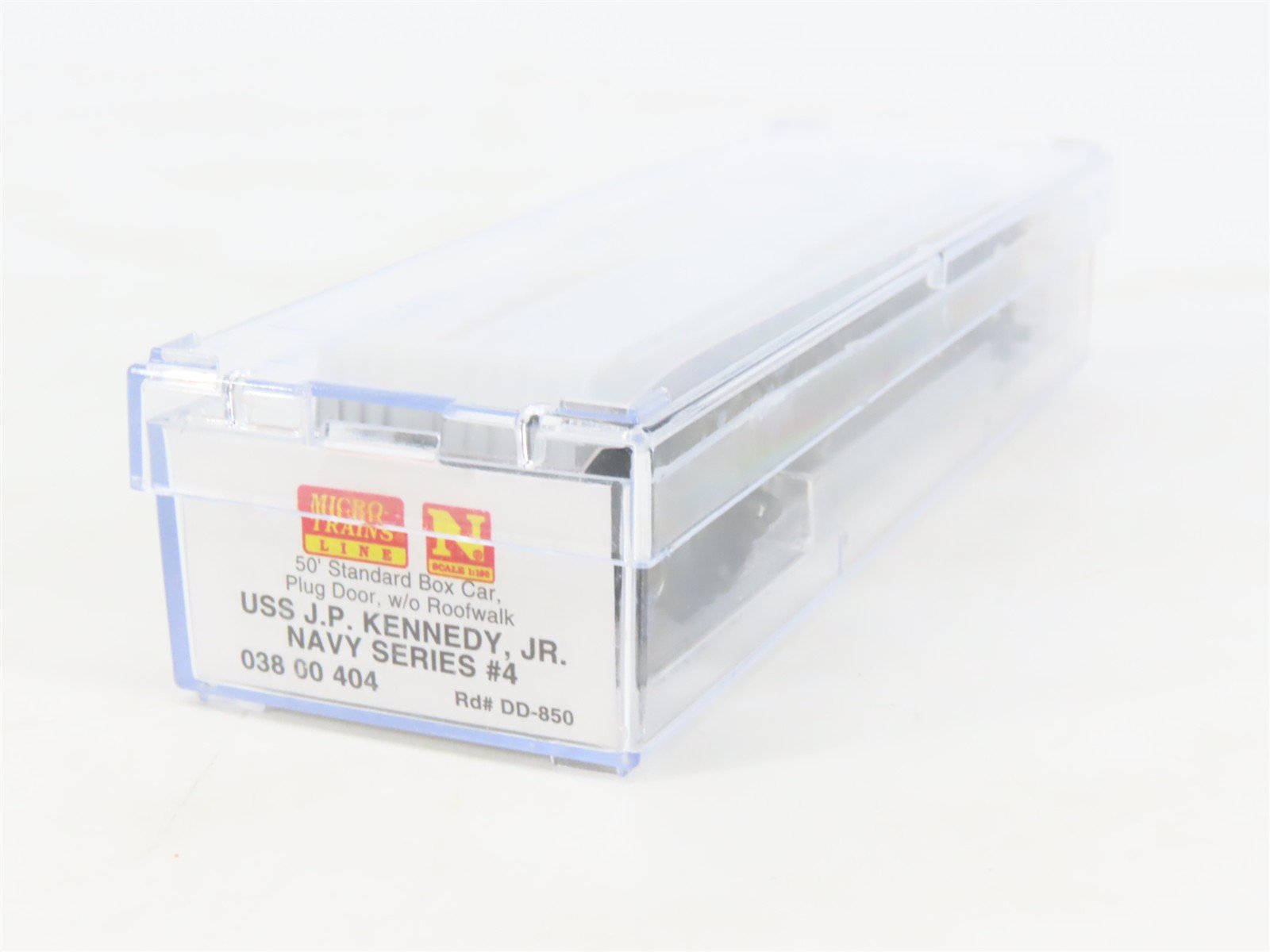 N Micro-Trains MTL 03800404 Navy Series #4 USS J.P. Kennedy, Jr. Box Car #DD-850