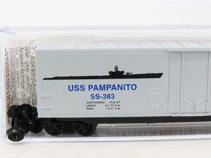 N Micro-Trains MTL 03800403 Navy Series #3 USS Pampanito 50' Box Car #SS-383