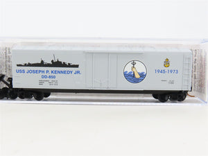 N Micro-Trains MTL 03800404 Navy Series #4 USS J.P. Kennedy, Jr. Box Car #DD-850