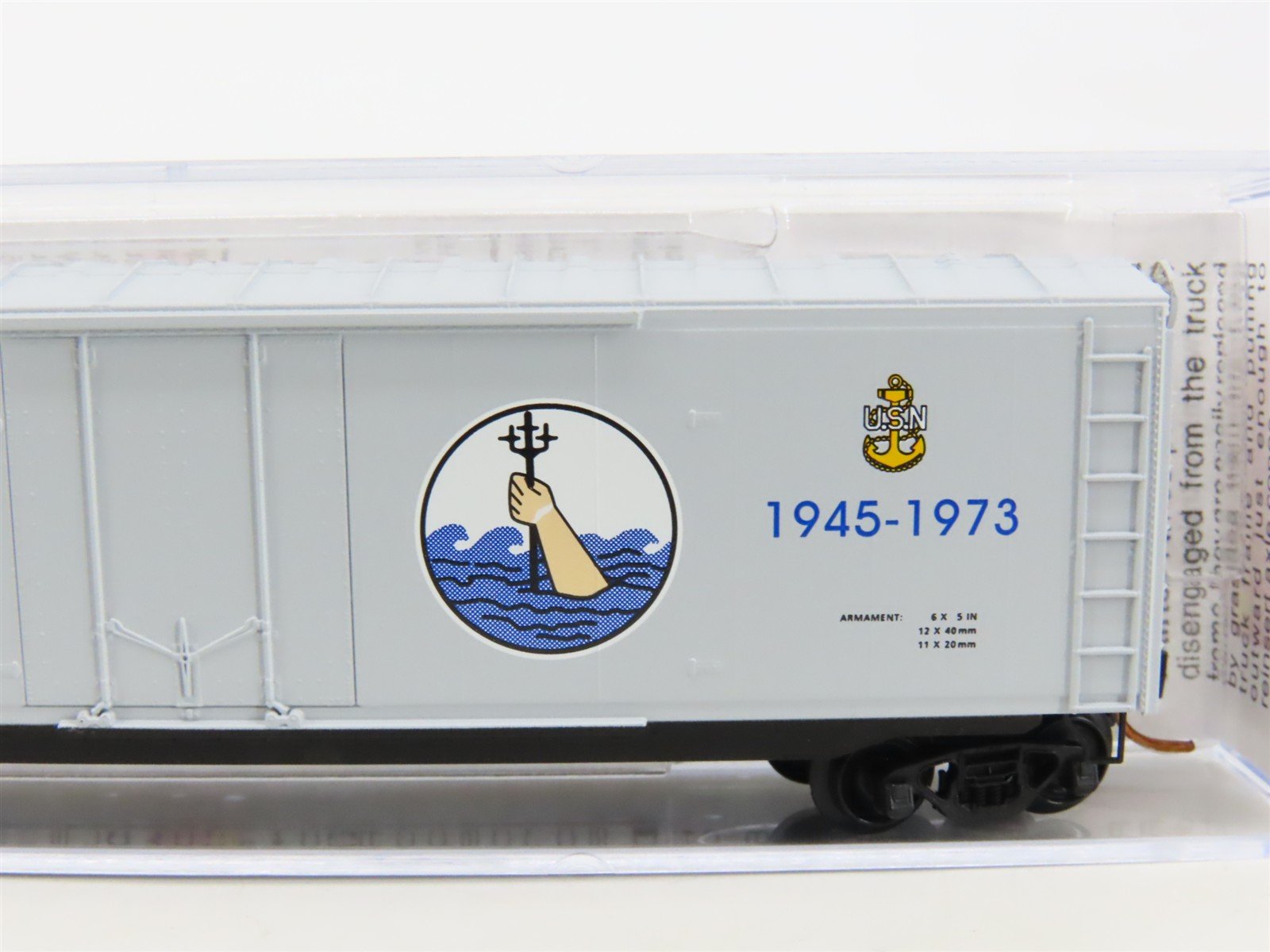 N Micro-Trains MTL 03800404 Navy Series #4 USS J.P. Kennedy, Jr. Box Car #DD-850