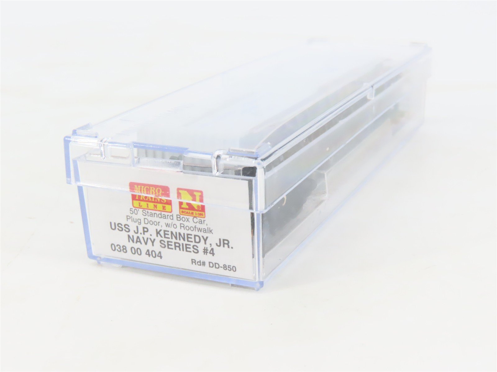 N Micro-Trains MTL 03800404 Navy Series #4 USS J.P. Kennedy, Jr. Box Car #DD-850