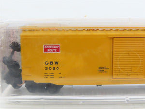 N Scale Micro-Trains MTL 31130 GBW Green Bay Route 50' Single Door Box Car #3020