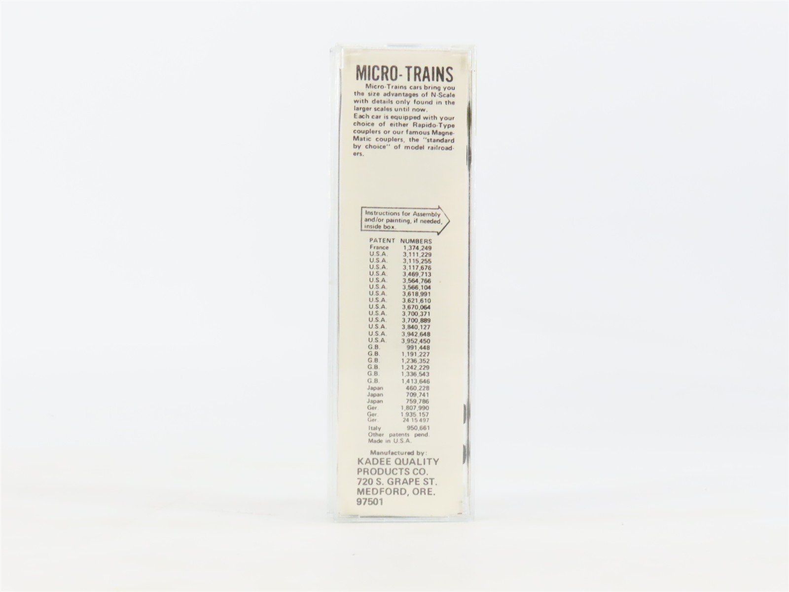 N Scale Kadee Micro-Trains MTL 31100 ACL Atlantic Coast Line 50' Box Car #31598