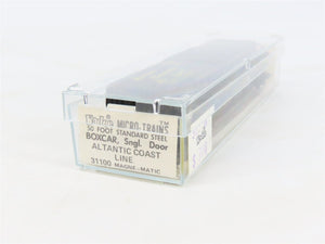 N Scale Kadee Micro-Trains MTL 31100 ACL Atlantic Coast Line 50' Box Car #31598