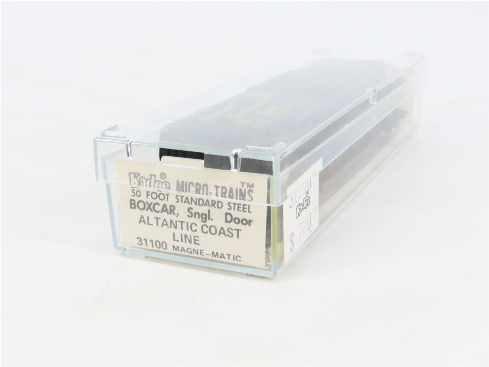 N Scale Kadee Micro-Trains MTL 31100 ACL Atlantic Coast Line 50' Box Car #31598