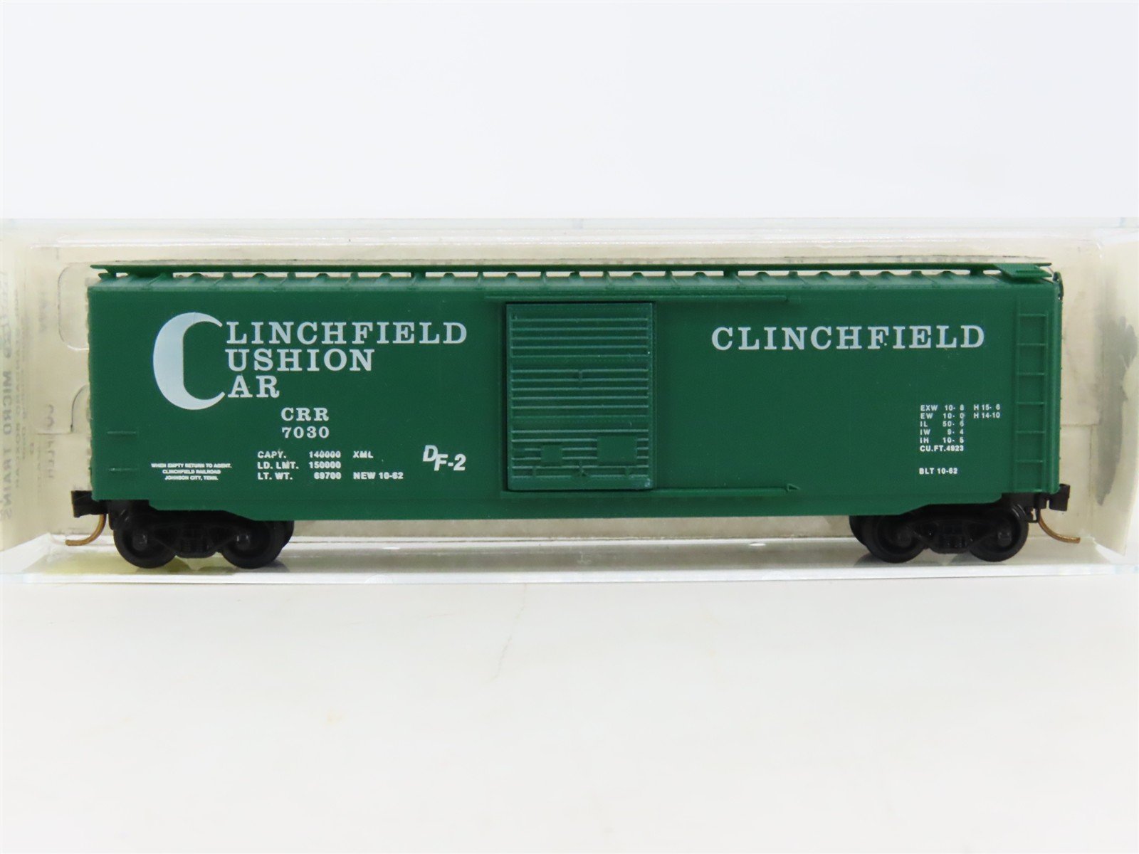 N Kadee Micro-Trains MTL 31090 CRR Clinchfield 50' Single Door Box Car #7030