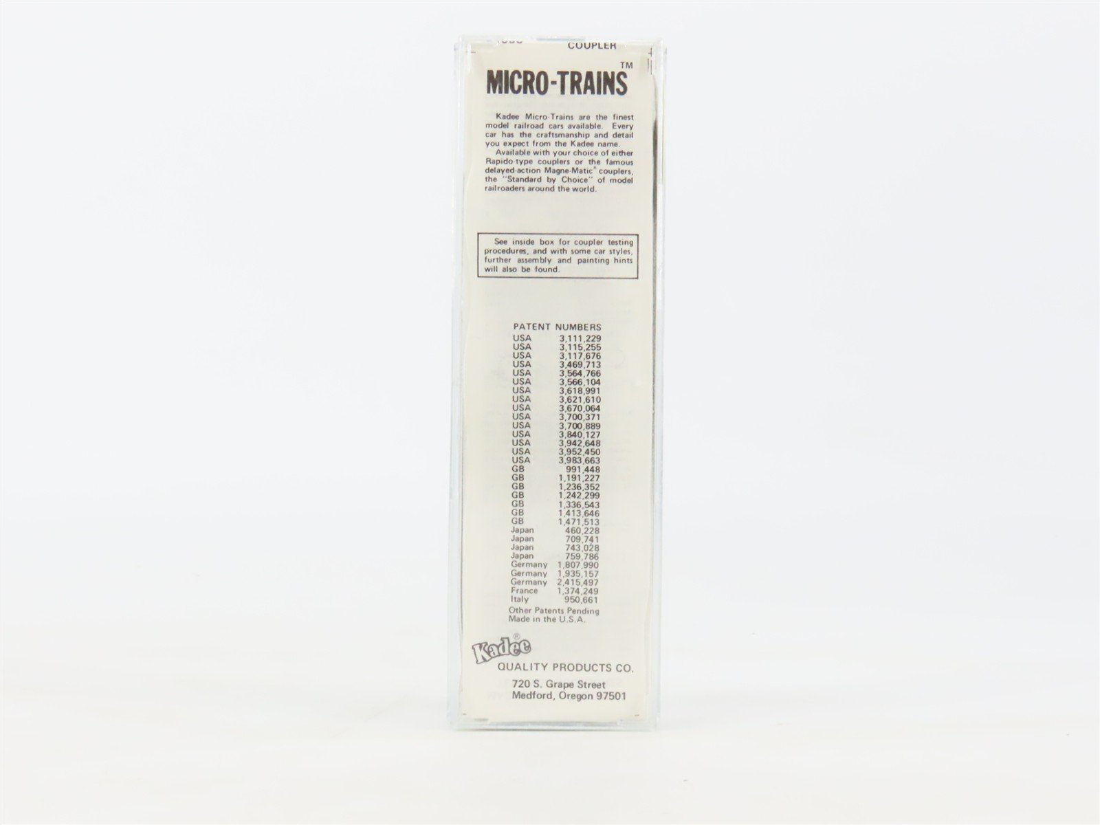 N Kadee Micro-Trains MTL 31090 CRR Clinchfield 50' Single Door Box Car #7030