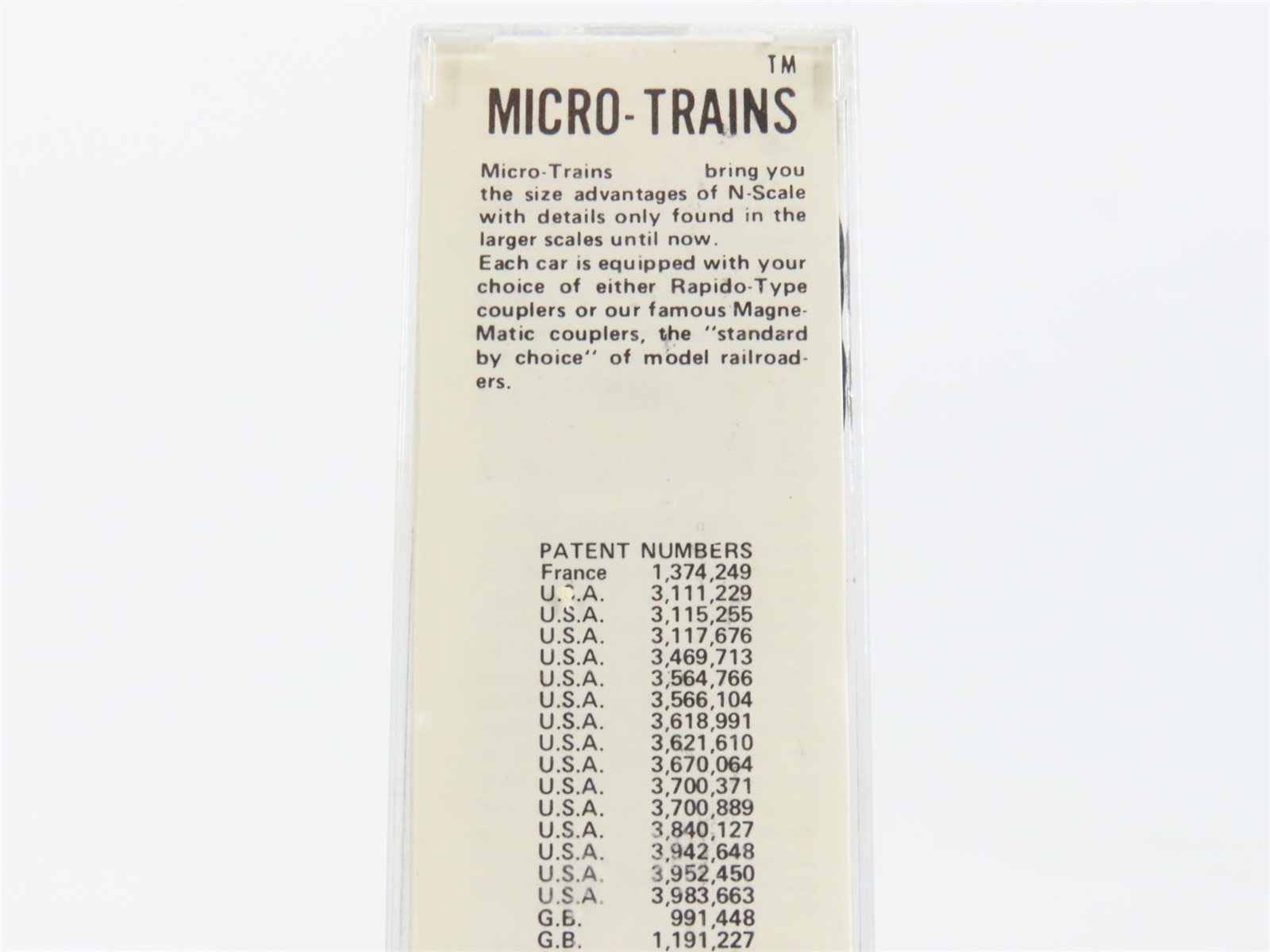 N Kadee Micro-Trains MTL 31080 C&O Chesapeake & Ohio Progress 50' Box Car #21427