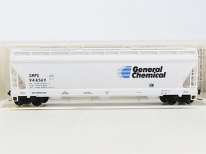 N Scale Micro-Trains MTL 94020 GRPX General Chemical 3-Bay Covered Hopper 944569