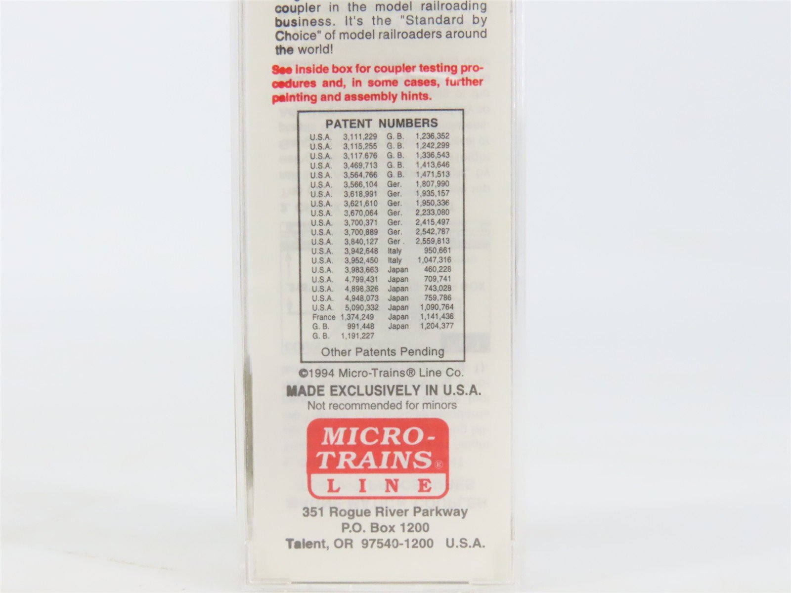 N Scale Micro-Trains MTL 94020 GRPX General Chemical 3-Bay Covered Hopper 944569
