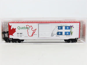 N Scale Micro-Trains MTL 07700152 QC Quebec Provincial 50' Box Car #1867