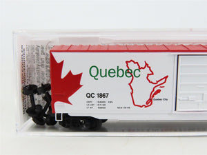 N Scale Micro-Trains MTL 07700152 QC Quebec Provincial 50' Box Car #1867