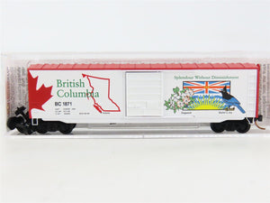 N Scale Micro-Trains MTL 07700151 BC British Columbia Provincial 50' Boxcar 1871