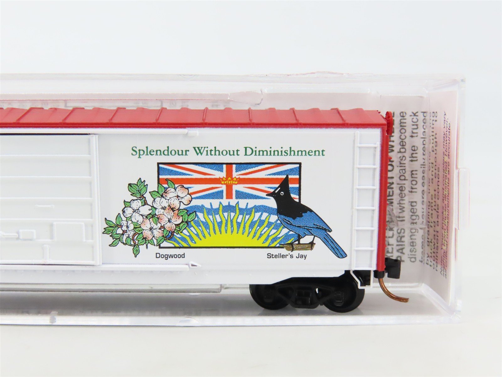 N Scale Micro-Trains MTL 07700151 BC British Columbia Provincial 50' Boxcar 1871