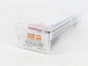 N Scale Micro-Trains MTL 07700151 BC British Columbia Provincial 50' Boxcar 1871