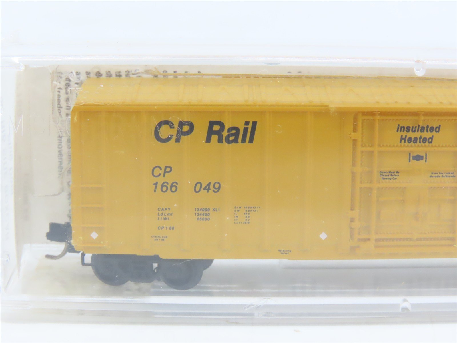 N Scale Kadee Micro-Trains MTL 27180 CP Rail 50' Plug Door Box Car #166049