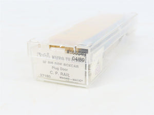 N Scale Kadee Micro-Trains MTL 27180 CP Rail 50' Plug Door Box Car #166049