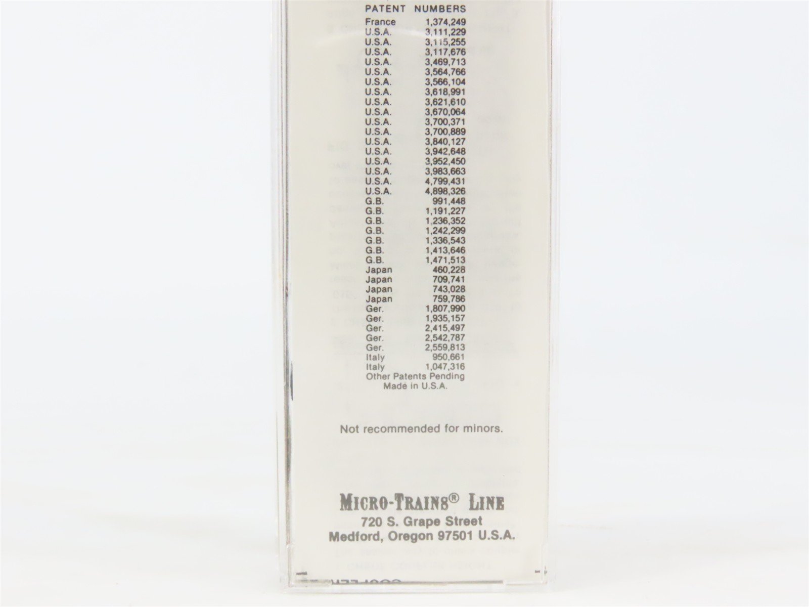 N Scale Micro-Trains MTL 27190 KCS Kansas City Southern 50' Box Car #117307