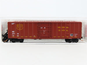 N Scale Micro-Trains MTL 27200 WC Wisconsin Central 50' Plug Door Box Car #27114