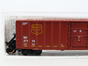 N Scale Micro-Trains MTL 27200 WC Wisconsin Central 50' Plug Door Box Car #27114