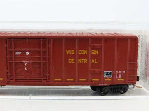 N Scale Micro-Trains MTL 27200 WC Wisconsin Central 50' Plug Door Box Car #27114