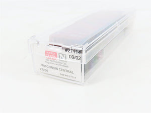 N Scale Micro-Trains MTL 27200 WC Wisconsin Central 50' Plug Door Box Car #27114