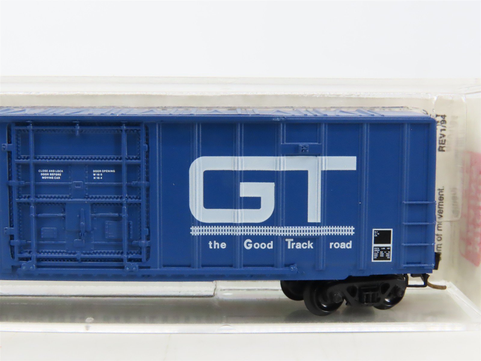 N Scale Micro-Trains MTL 27220 GTW Grand Trunk Western 50' Box Car #598093