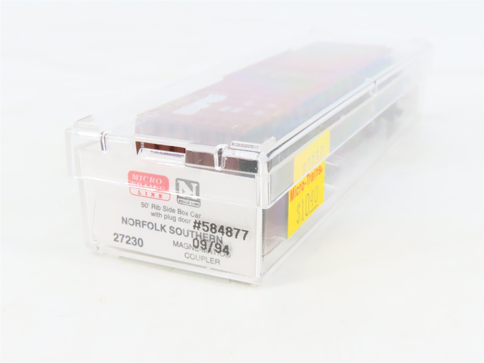 N Scale Micro-Trains MTL 27230 SOU NS Norfolk Southern 50' Box car #584877