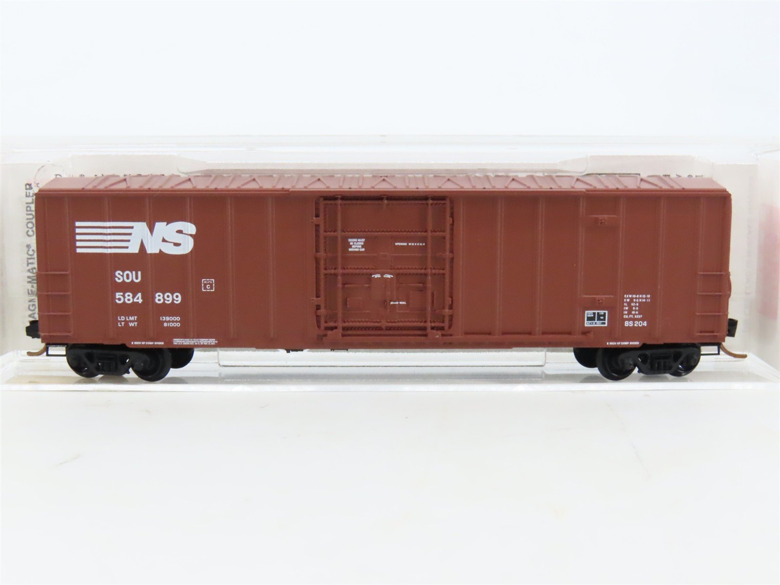 N Scale Micro-Trains MTL 27230 SOU NS Norfolk Southern 50' Box Car #584899