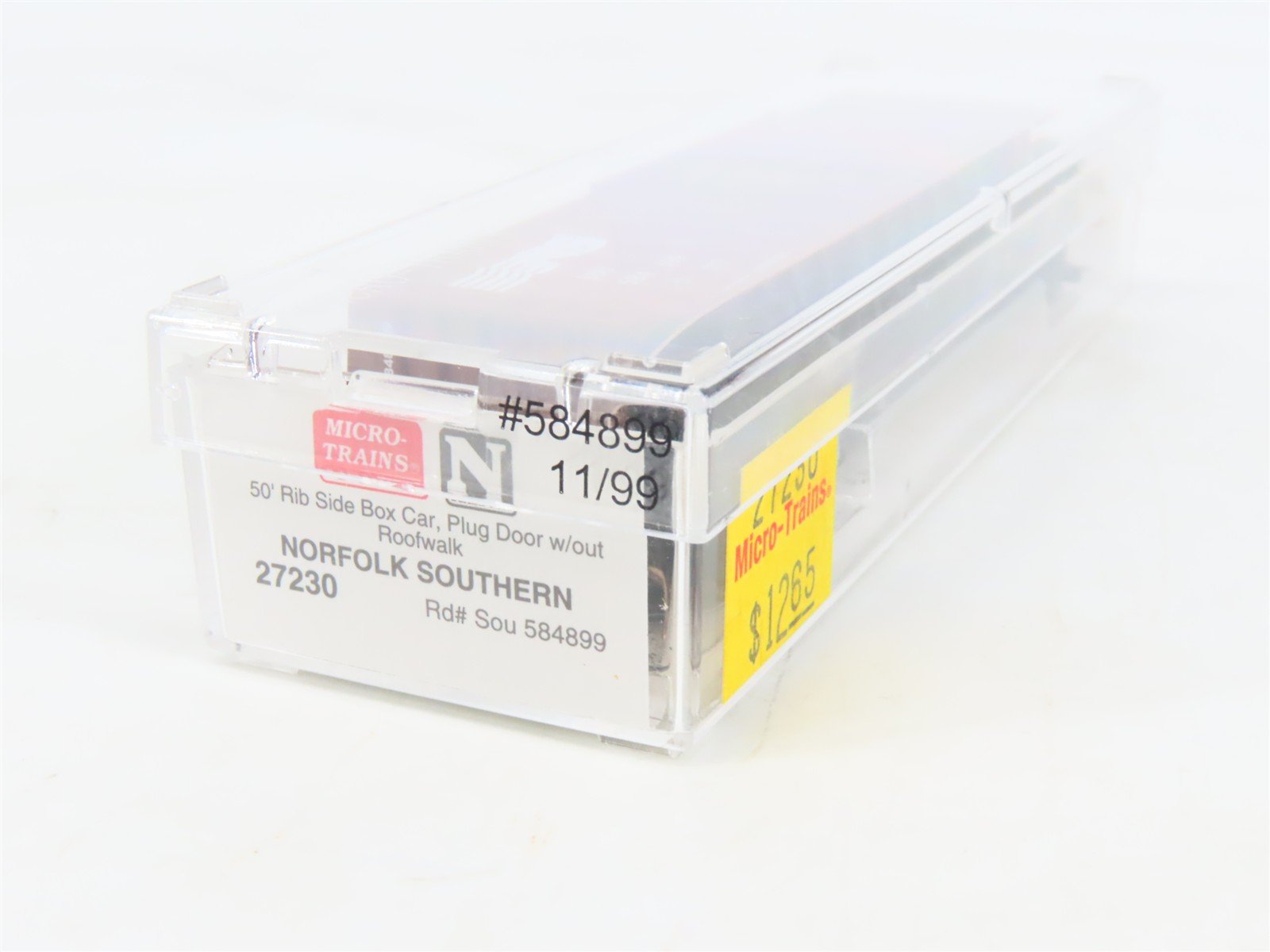 N Scale Micro-Trains MTL 27230 SOU NS Norfolk Southern 50' Box Car #584899