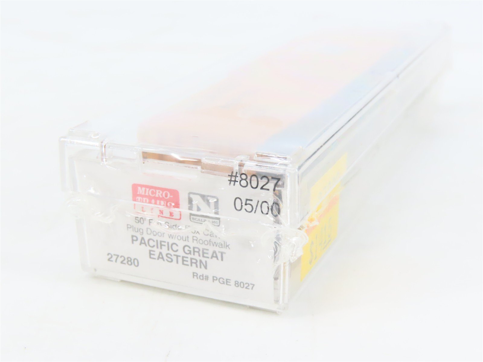 N Scale Micro-Trains MTL 27280 PGE Pacific Great Eastern 50' Box Car #8027