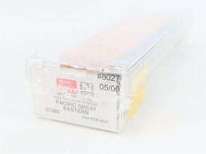 N Scale Micro-Trains MTL 27280 PGE Pacific Great Eastern 50' Box Car #8027