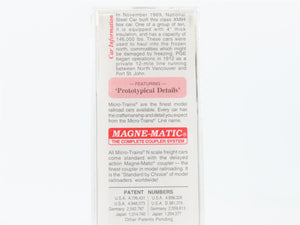 N Scale Micro-Trains MTL 27280 PGE Pacific Great Eastern 50' Box Car #8027