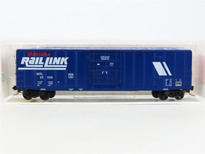 N Scale Micro-Trains MTL 27240 MRL Montana Rail Link 50' Plug Door Boxcar #25058