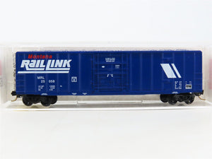 N Scale Micro-Trains MTL 27240 MRL Montana Rail Link 50' Plug Door Boxcar #25058