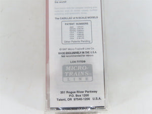N Scale Micro-Trains MTL 27250 ATSF Santa Fe Shock Control 50' Box Car #152321