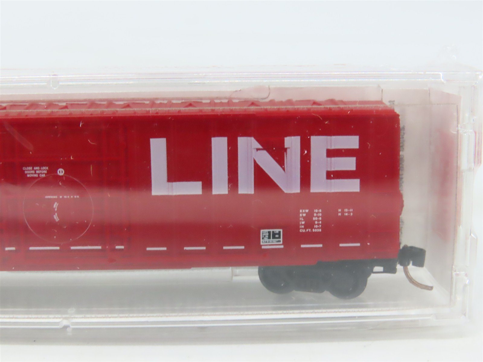 N Scale Micro-Trains MTL 27260 SOO Line 50' Rib Side Plug Door Box Car #19369