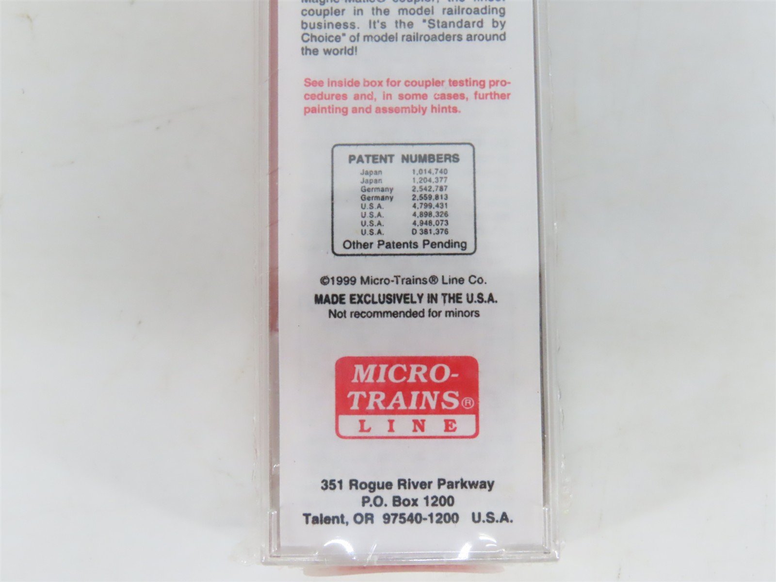N Scale Micro-Trains MTL 27260 SOO Line 50' Rib Side Plug Door Box Car #19369