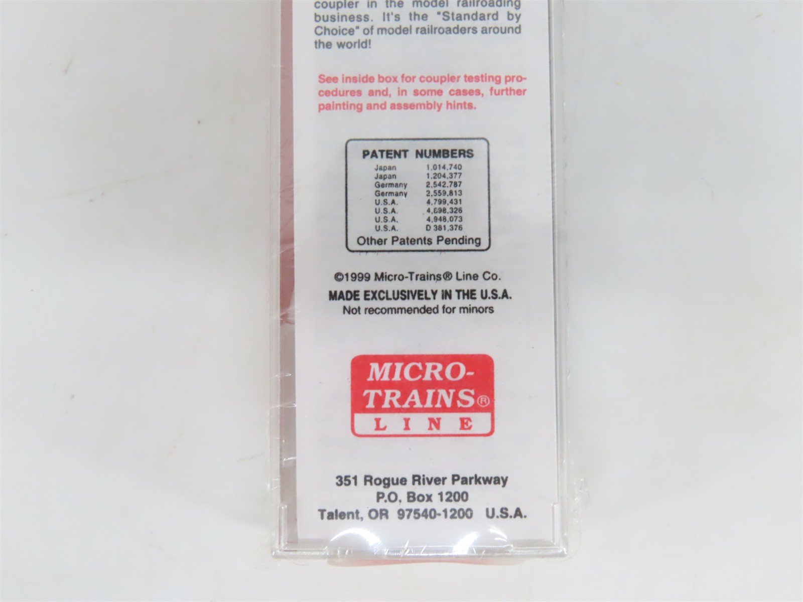 N Scale Micro-Trains MTL 27260 SOO Line 50' Rib Side Plug Door Box Car #19369