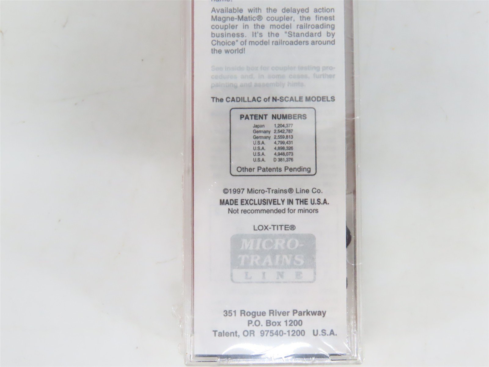 N Scale Micro-Trains MTL 27250 ATSF Santa Fe Shock Control 50' Box Car #152321