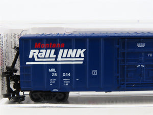 N Scale Micro-Trains MTL 27290 MRL Montana Rail Link 50' Plug Door Boxcar #25044