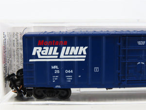 N Scale Micro-Trains MTL 27290 MRL Montana Rail Link 50' Plug Door Boxcar #25044