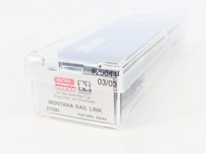 N Scale Micro-Trains MTL 27290 MRL Montana Rail Link 50' Plug Door Boxcar #25044