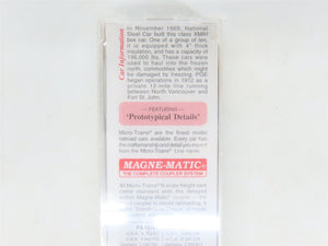 N Scale Micro-Trains MTL 27280 PGE Pacific Great Eastern 50' Box Car #8027