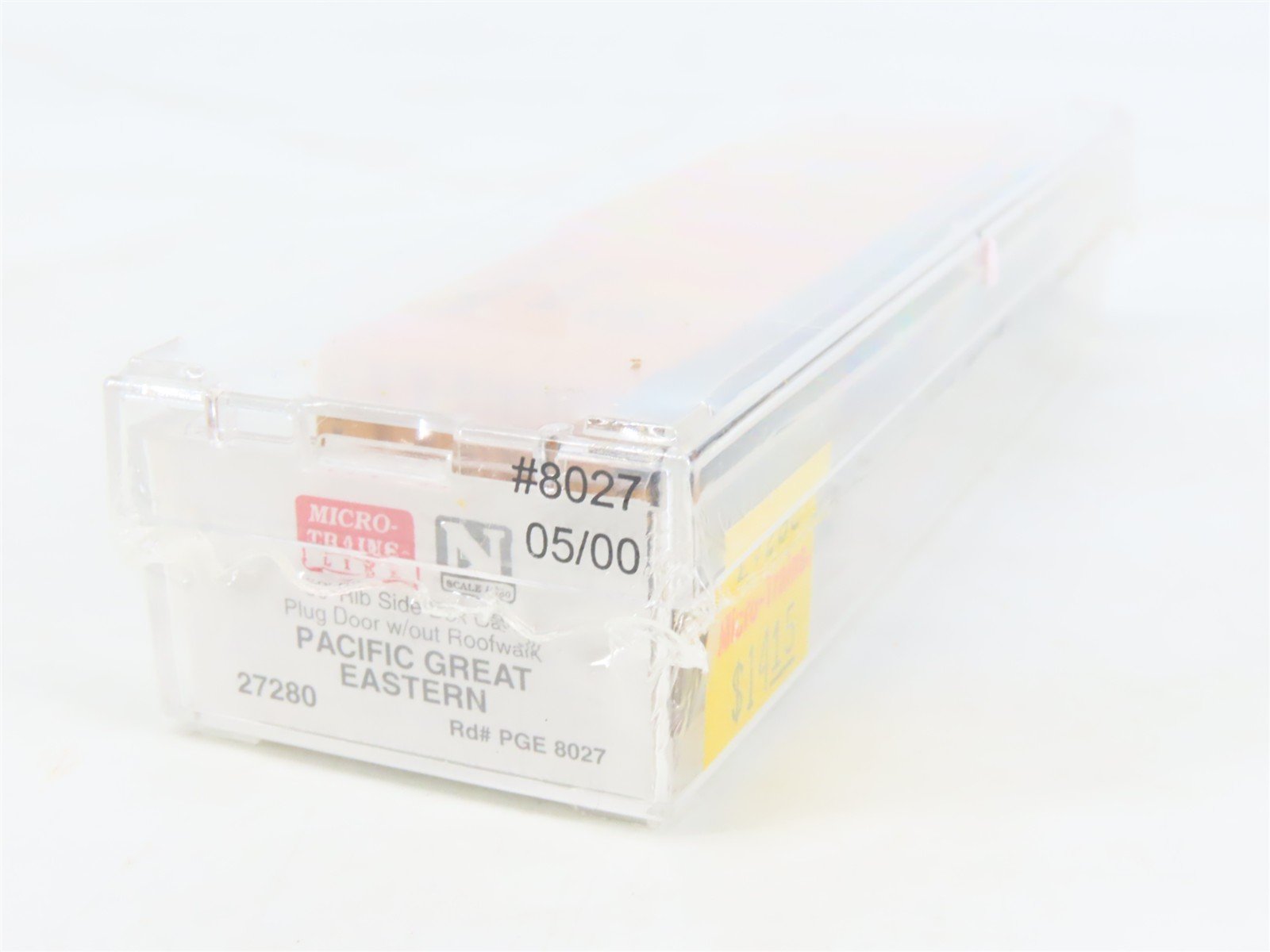 N Scale Micro-Trains MTL 27280 PGE Pacific Great Eastern 50' Box Car #8027