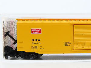 N Scale Micro-Trains MTL 31130 GBW Green Bay Route 50' Single Door Box Car #3020