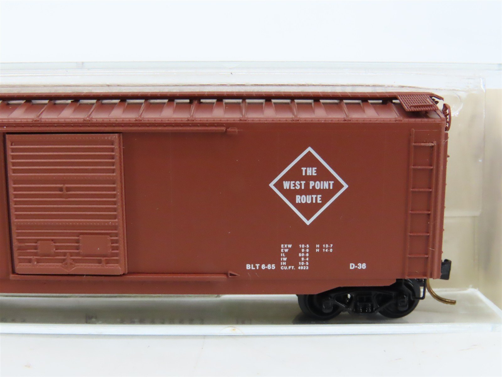 N Scale Kadee Micro-Trains MTL 31120 A&WP The West Point Route 50' Boxcar #51128